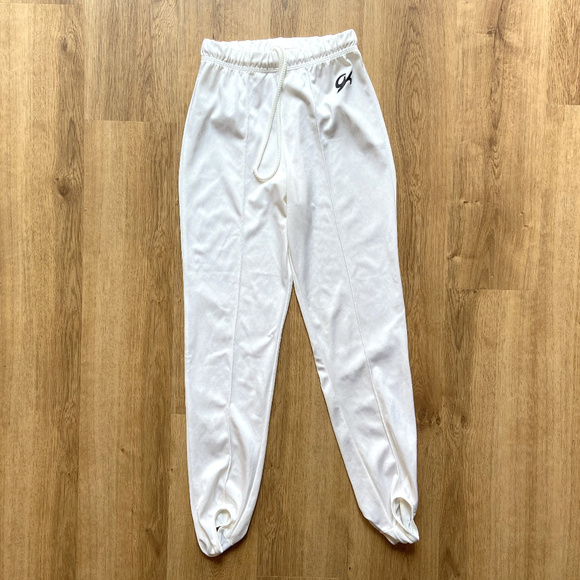 GK Boys Pommel Pants White Child Large - Picture 2 of 5